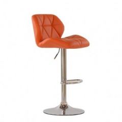 Барный стул Barneo N-85 Diamond оранжевый в Глазове - glazov.mebel24.online | фото