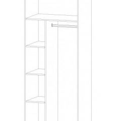 БУРАТИНО Шкаф для одежды в Глазове - glazov.mebel24.online | фото 2