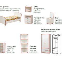 Набор мебели для детской Юниор-10 (с кроватью 800*1900) ЛДСП в Глазове - glazov.mebel24.online | фото 2