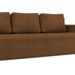 Диван Алиса 4 Shaggy BROWN - Teos Dark Brown в Глазове - glazov.mebel24.online | фото