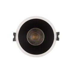 DK3026-WB Встраиваемый светильник, IP 20, 10 Вт, GU5.3, LED, белый/черный, пластик в Глазове - glazov.mebel24.online | фото