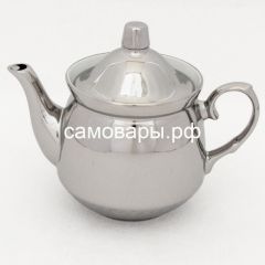 Электрический самовар на 3 литра из латуни никелированный формы "Желудь" в наборе №1 с защитой от выкипания в Глазове - glazov.mebel24.online | фото 3
