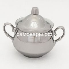 Электрический самовар на 3 литра из латуни никелированный формы "Желудь" в наборе №1 с защитой от выкипания в Глазове - glazov.mebel24.online | фото 4