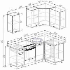 Кухонный гарнитур угловой Бланка 2000х1200 (Стол. 26мм) в Глазове - glazov.mebel24.online | фото 2