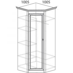 Гостиная Флоренция 4 Дуб оксфорд в Глазове - glazov.mebel24.online | фото 6