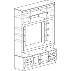 Гостиная Инна 3 Денвер светлый в Глазове - glazov.mebel24.online | фото 7