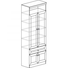 Гостиная Инна 4 Денвер темный в Глазове - glazov.mebel24.online | фото 7