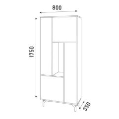 Гостиная Лабиринт (Модульная) в Глазове - glazov.mebel24.online | фото 9