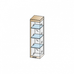 Гостиная Мелисса Композиция 8 (Гикори Джексон светлый) в Глазове - glazov.mebel24.online | фото 3