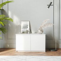 МОРИ Гостиная модульная (белый) в Глазове - glazov.mebel24.online | фото 7