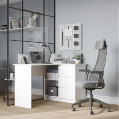 МОРИ Гостиная модульная (белый) в Глазове - glazov.mebel24.online | фото 12