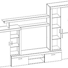 ОРЛАНДО Гостиная набор № 1 в Глазове - glazov.mebel24.online | фото 3