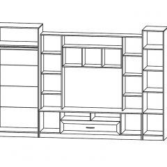 ПРАГА Гостиная (модульная) в Глазове - glazov.mebel24.online | фото 2