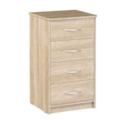 Комод 480 с 4-ящиками (Дуб сонома светлый) в Глазове - glazov.mebel24.online | фото