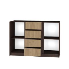 Комод Флоренция (Венге/Дуб Крафт Золотой) в Глазове - glazov.mebel24.online | фото 2