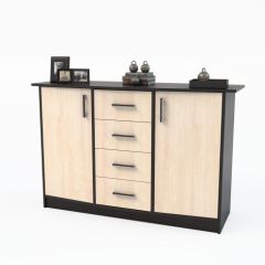 Комод К-2.1 (Венге/Дуб молочный) в Глазове - glazov.mebel24.online | фото