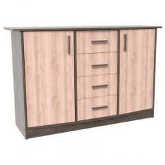 Комод К-2.1 (Ясень анкор/Дуб сакраменто) в Глазове - glazov.mebel24.online | фото