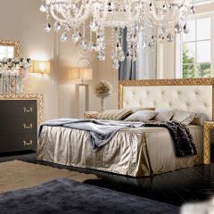 Комод Тиффани Premium черная/золото (ТФКМ-1(П) в Глазове - glazov.mebel24.online | фото 2
