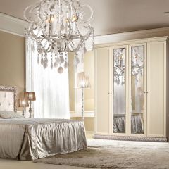 Комод Тиффани штрих-лак/серебро (ТФКМ-1) в Глазове - glazov.mebel24.online | фото 2