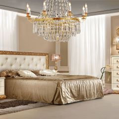 Комод узкий Тиффани штрих-лак/золото (ТФКМ-2) в Глазове - glazov.mebel24.online | фото 2