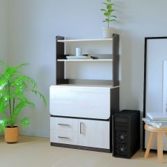Компьютерный стол СП-1 (Венге/Дуб молочный) в Глазове - glazov.mebel24.online | фото 4