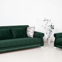 Комплект Роуз ТД 411 диван-кровать + кресло + комплект подушек в Глазове - glazov.mebel24.online | фото