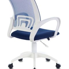 Кресло BRABIX "Fly MG-396W" (белый/темно-синее) 532399 в Глазове - glazov.mebel24.online | фото 4