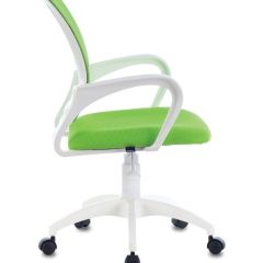 Кресло BRABIX "Fly MG-396W", пластик белый, сетка, салатовое, 532403 в Глазове - glazov.mebel24.online | фото 2