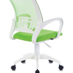 Кресло BRABIX "Fly MG-396W", пластик белый, сетка, салатовое, 532403 в Глазове - glazov.mebel24.online | фото 3