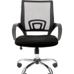 Кресло для оператора CHAIRMAN 696 хром (ткань TW-11/сетка TW-01) в Глазове - glazov.mebel24.online | фото 2