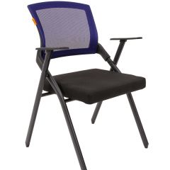 Кресло для посетителей CHAIRMAN NEXX (ткань стандарт черный/сетка DW-61) в Глазове - glazov.mebel24.online | фото 1