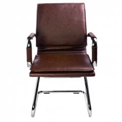 Кресло для посетителя Бюрократ CH-993-Low-V/Brown коричневый в Глазове - glazov.mebel24.online | фото 4
