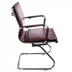 Кресло для посетителя Бюрократ CH-993-Low-V/Brown коричневый в Глазове - glazov.mebel24.online | фото 2