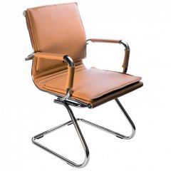 Кресло для посетителя Бюрократ CH-993-Low-V/Camel светло-коричневый в Глазове - glazov.mebel24.online | фото