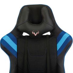 Кресло игровое Бюрократ VIKING 4 AERO BLUE черный/синий в Глазове - glazov.mebel24.online | фото 6