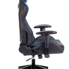 Кресло игровое Бюрократ VIKING 4 AERO BLUE черный/синий в Глазове - glazov.mebel24.online | фото 8