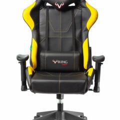 Кресло игровое Бюрократ VIKING 5 AERO YELLOW черный/желтый в Глазове - glazov.mebel24.online | фото 3