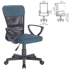 Кресло КОМПАКТНОЕ BRABIX "Jet MG-315" (серо-синее) 531842 в Глазове - glazov.mebel24.online | фото 2