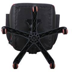 Кресло компьютерное BRABIX Nitro GM-001 (ткань/экокожа) черное, вставки красные (531816) в Глазове - glazov.mebel24.online | фото