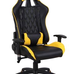 Кресло компьютерное BRABIX "GT Master GM-110" (черное/желтое) 531927 в Глазове - glazov.mebel24.online | фото