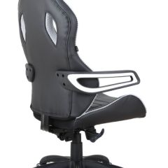 Кресло компьютерное BRABIX "Techno Pro GM-003" (черное/серое, вставки серые) 531814 в Глазове - glazov.mebel24.online | фото 4