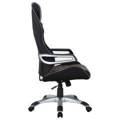 Кресло компьютерное BRABIX Techno GM-002 (ткань) черное/серое, вставки белые (531815) в Глазове - glazov.mebel24.online | фото 4