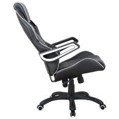 Кресло компьютерное BRABIX Techno Pro GM-003 (экокожа черное/серое, вставки серые) 531814 в Глазове - glazov.mebel24.online | фото 6