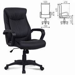 Кресло офисное BRABIX "Enter EX-511" (экокожа/черная) 530859 в Глазове - glazov.mebel24.online | фото