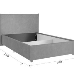КВЕСТ Каркас кровати 1200 в Глазове - glazov.mebel24.online | фото 3