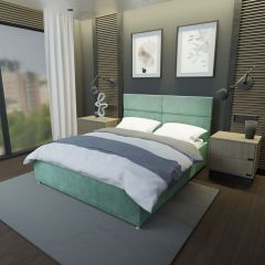 Кровать Аврора Решетка+ПМ+Дно (1600) в Глазове - glazov.mebel24.online | фото
