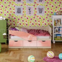 Кровать Бабочки (Розовый металлик) 1800 в Глазове - glazov.mebel24.online | фото