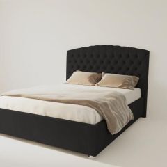 Кровать Берлин без основания 1200 (экокожа кольт ч) в Глазове - glazov.mebel24.online | фото