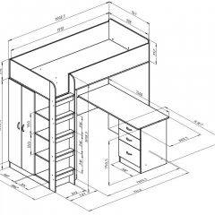 Кровать-чердак "Теремок-3" в Глазове - glazov.mebel24.online | фото 7