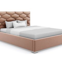 Кровать Коралл интерьерная +основание (140х200) в Глазове - glazov.mebel24.online | фото